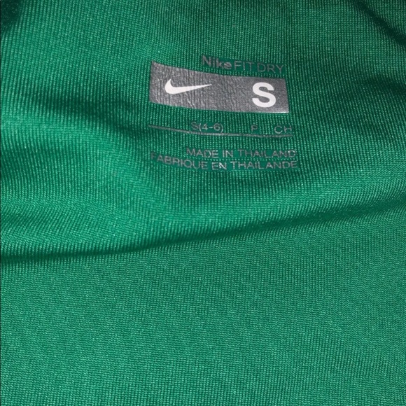Nike Dri-Fit Green Long Sleeve - Picture 2 of 5